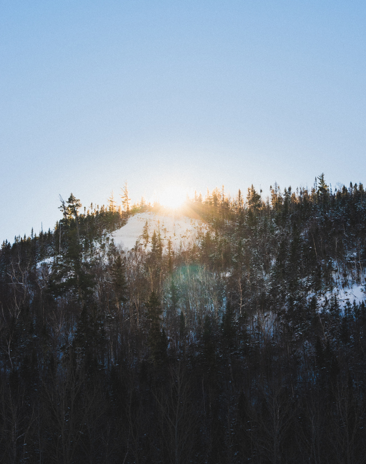 Montagnes du parc des Hautes Gorges de la rivière Malbaie